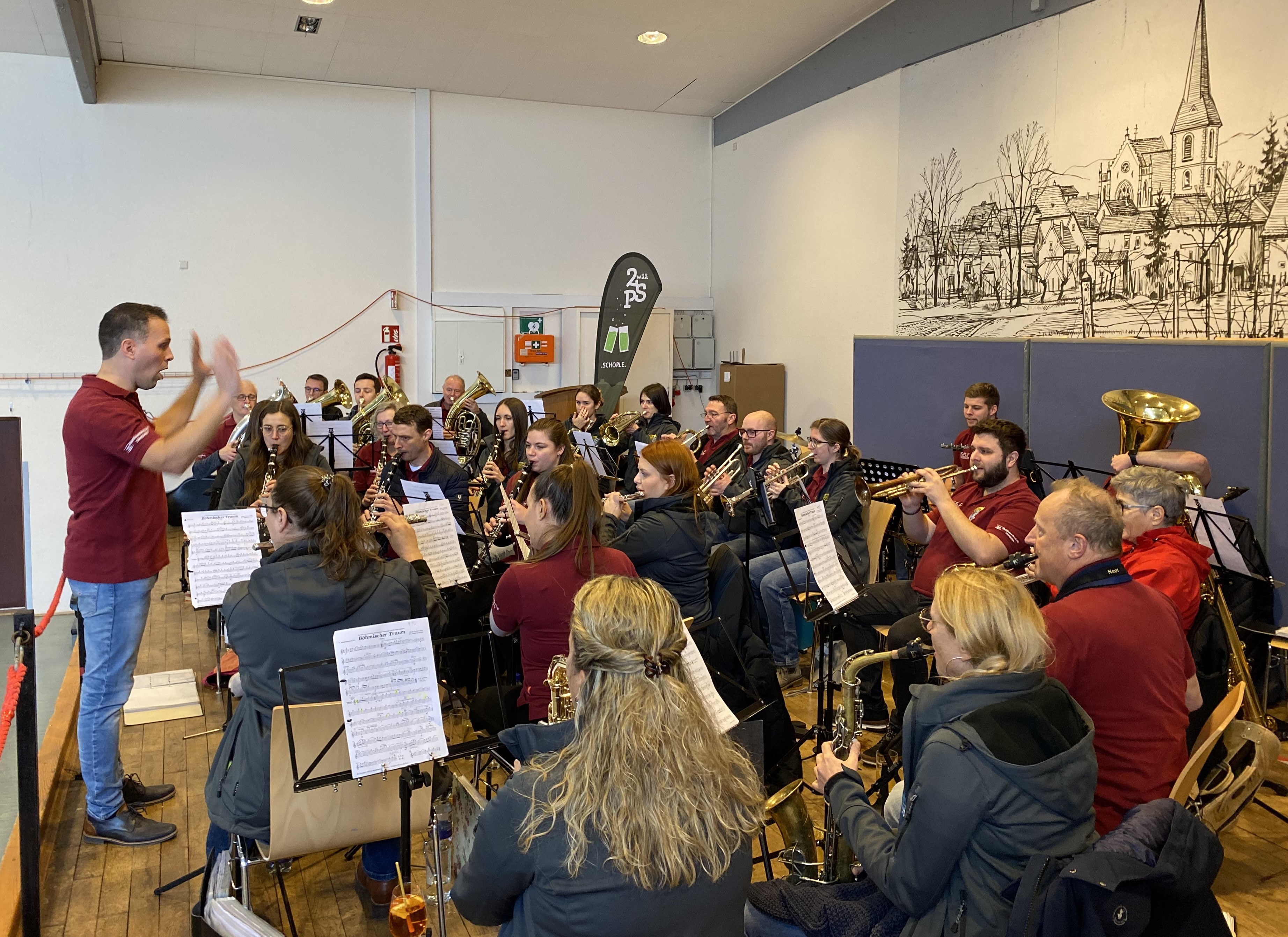 „Neujahrsfrühschobben“-Konzert in Duttweiler