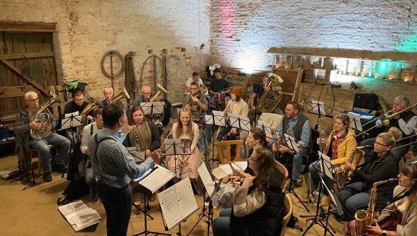 Oktoberfest-Probe – im Anwesen vom „Luitze Guschd“