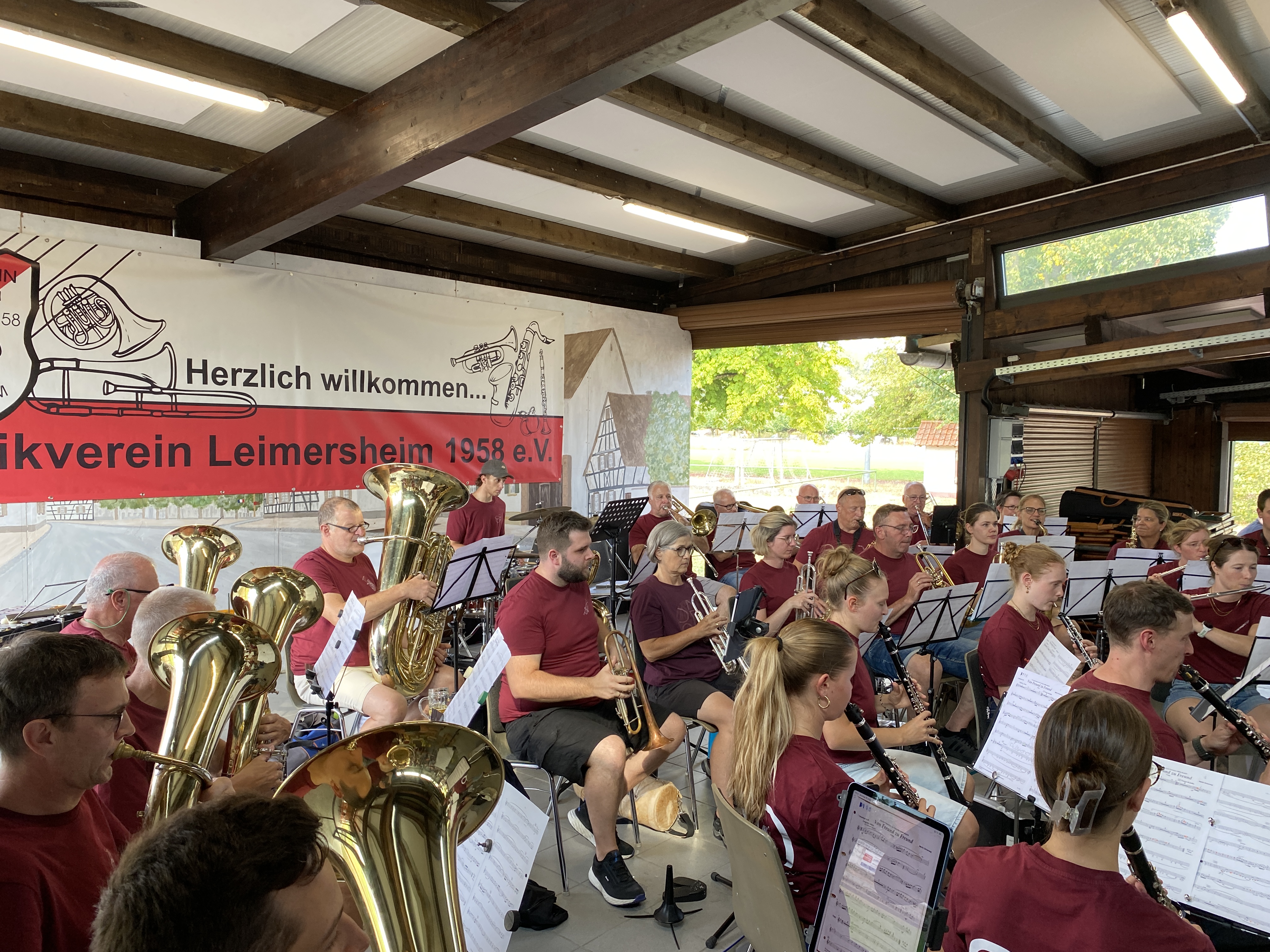 Zum Musikfest in Leimersheim