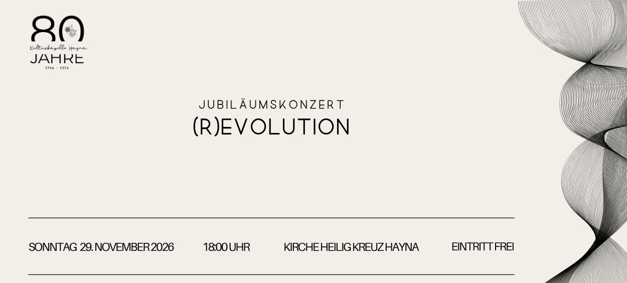 (R)EVOLUTION – Unser Jubiläumskonzert